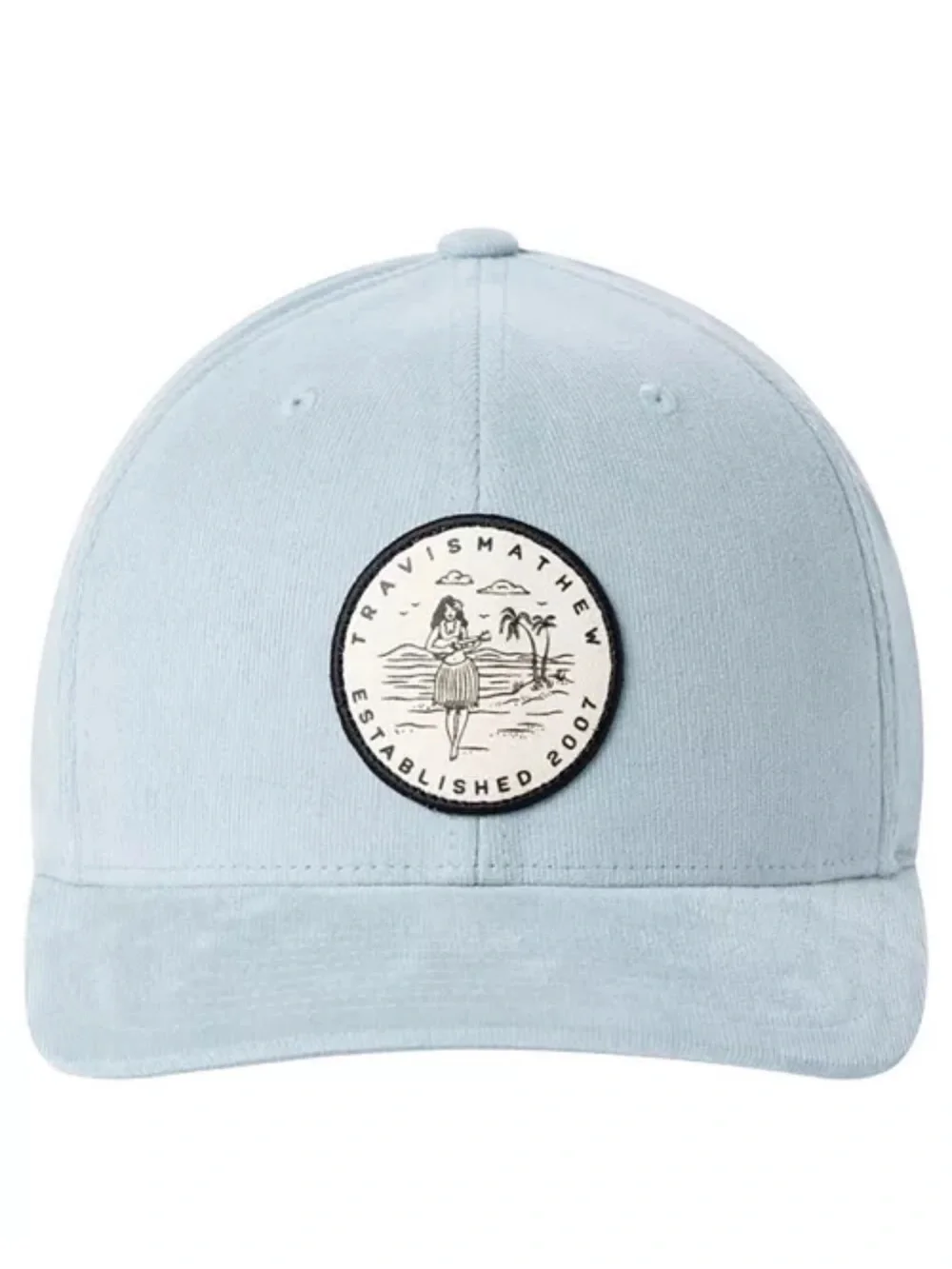 Travis Mathew Men's Light Blue Wave for Days Adjustable Hat